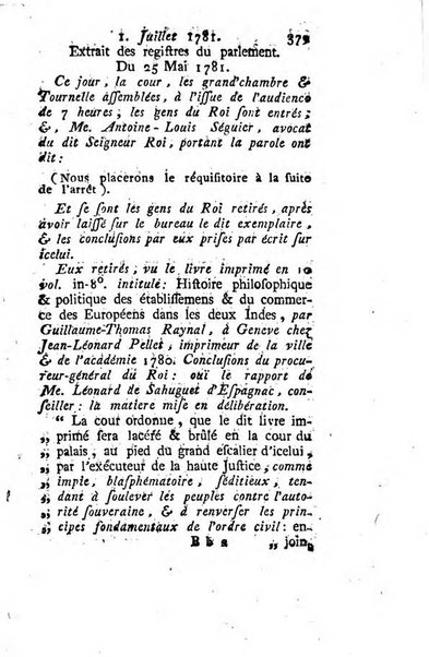 Journal historique et littéraire