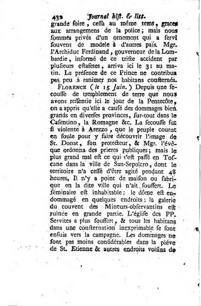 Journal historique et littéraire