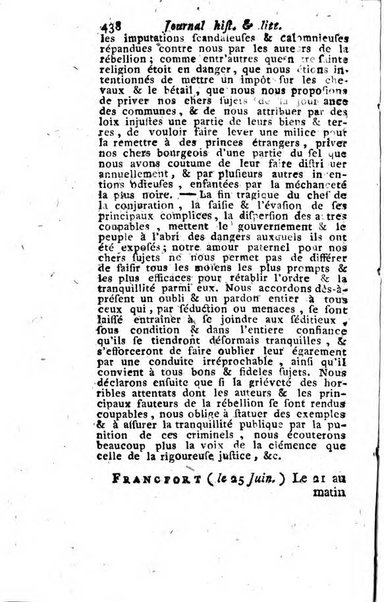 Journal historique et littéraire