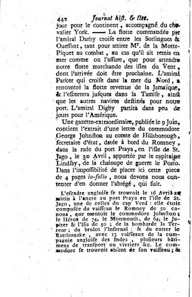 Journal historique et littéraire