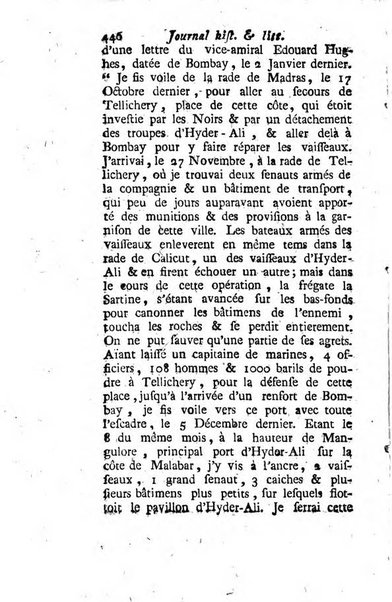 Journal historique et littéraire