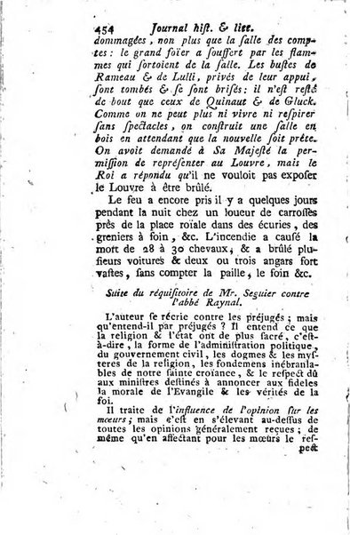 Journal historique et littéraire