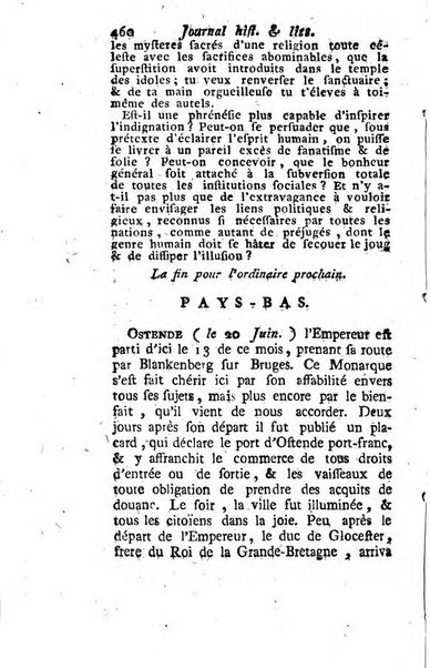 Journal historique et littéraire