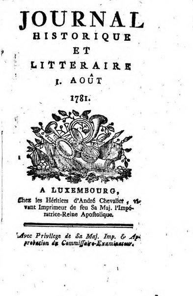 Journal historique et littéraire