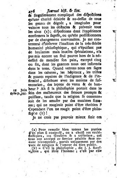 Journal historique et littéraire