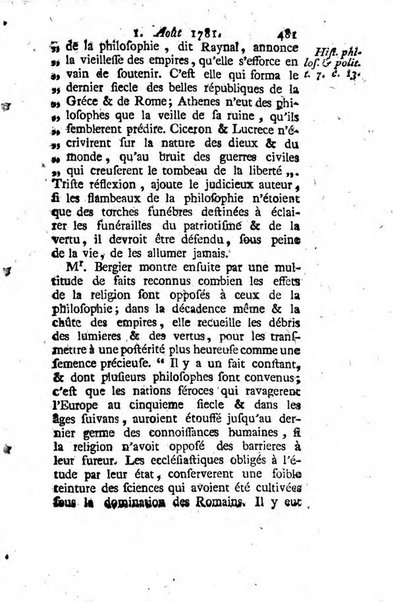 Journal historique et littéraire