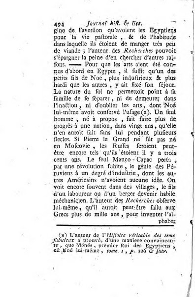 Journal historique et littéraire