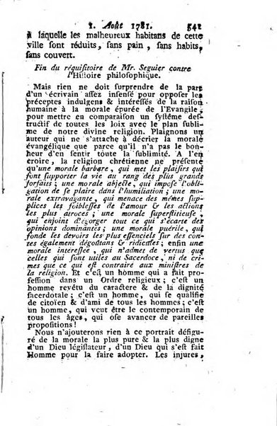 Journal historique et littéraire