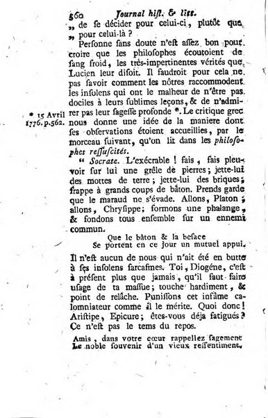 Journal historique et littéraire