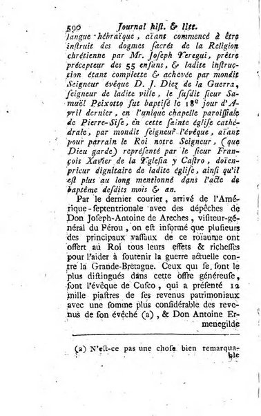 Journal historique et littéraire