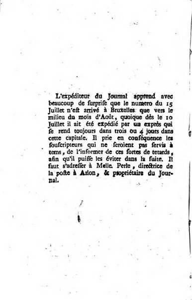 Journal historique et littéraire