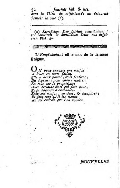 Journal historique et littéraire