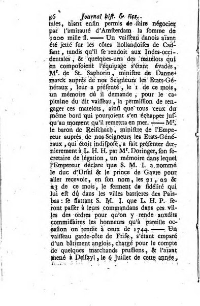 Journal historique et littéraire