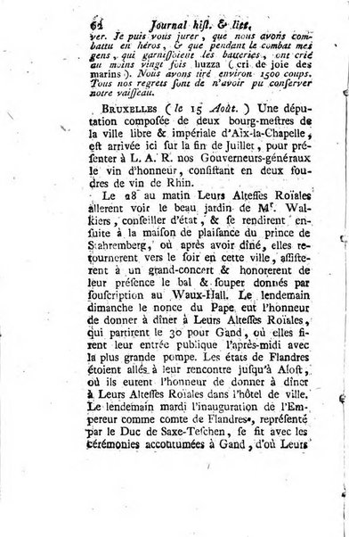 Journal historique et littéraire