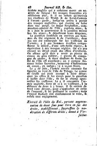 Journal historique et littéraire