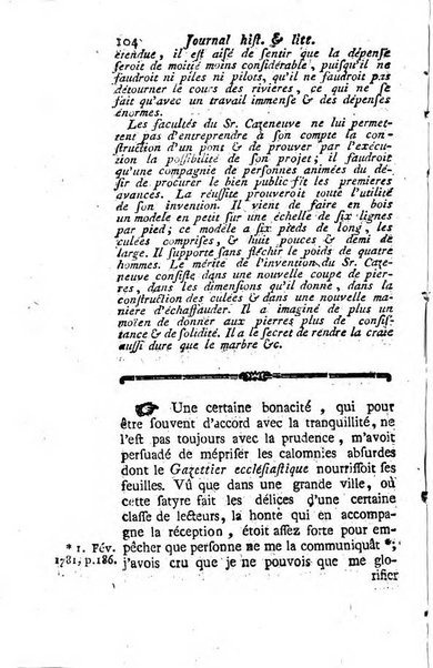 Journal historique et littéraire