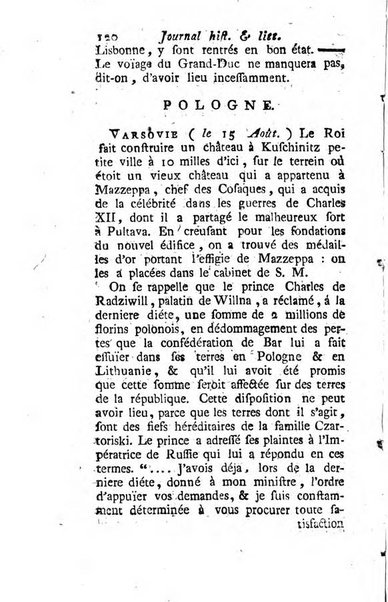 Journal historique et littéraire