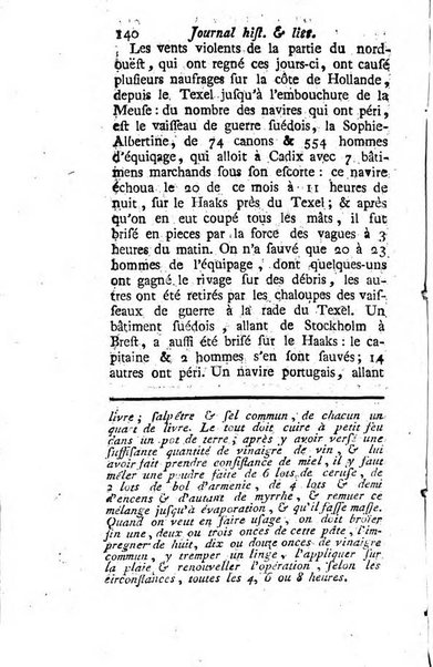 Journal historique et littéraire