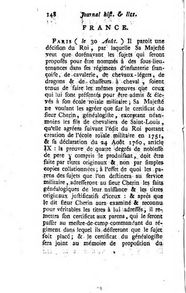 Journal historique et littéraire