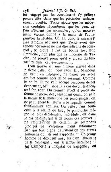 Journal historique et littéraire