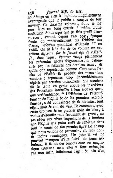 Journal historique et littéraire