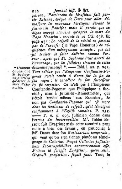 Journal historique et littéraire