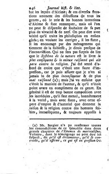 Journal historique et littéraire