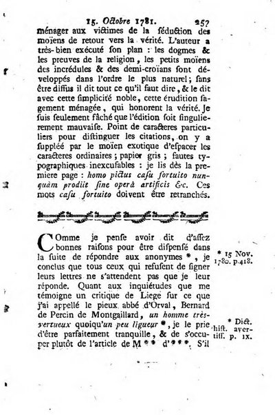 Journal historique et littéraire