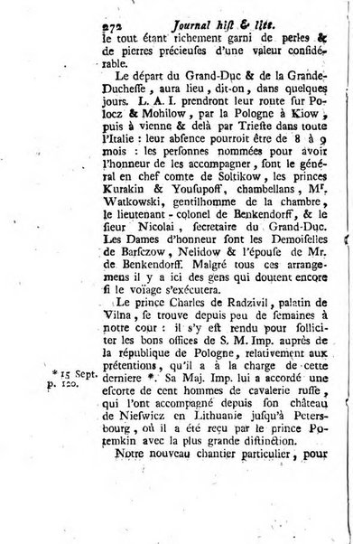 Journal historique et littéraire