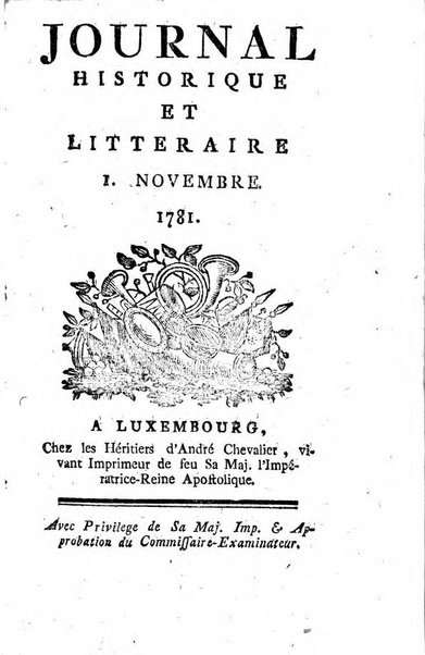 Journal historique et littéraire