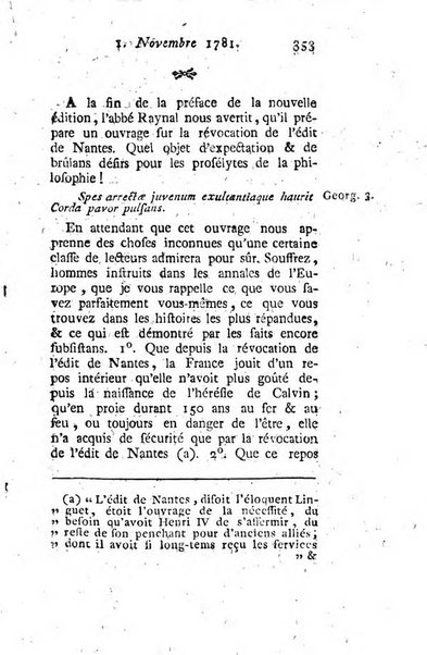 Journal historique et littéraire