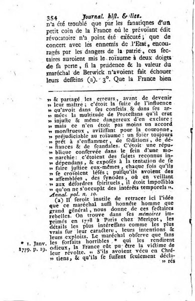 Journal historique et littéraire