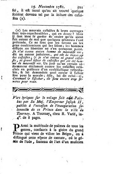 Journal historique et littéraire