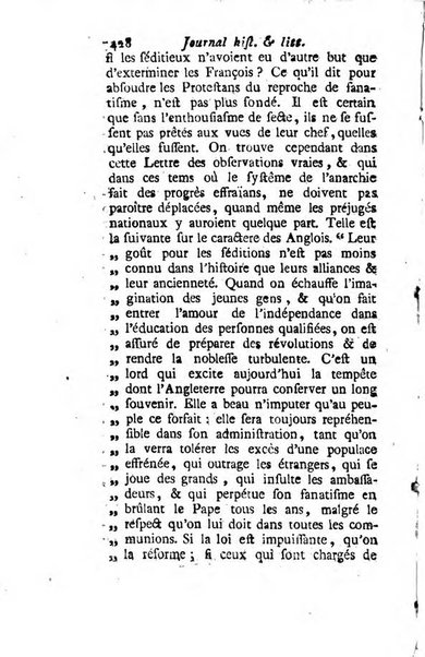 Journal historique et littéraire