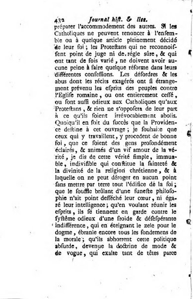 Journal historique et littéraire