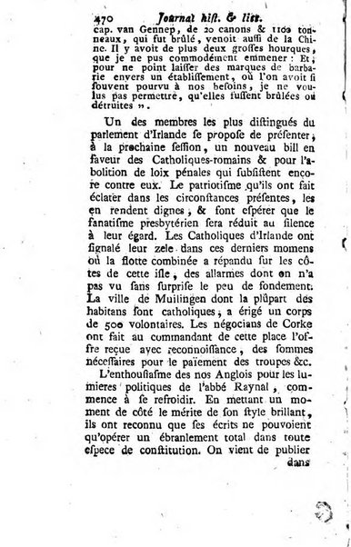 Journal historique et littéraire