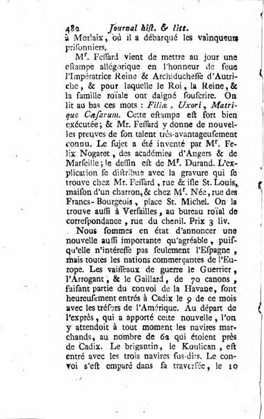 Journal historique et littéraire