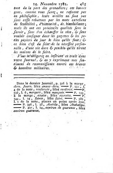 Journal historique et littéraire