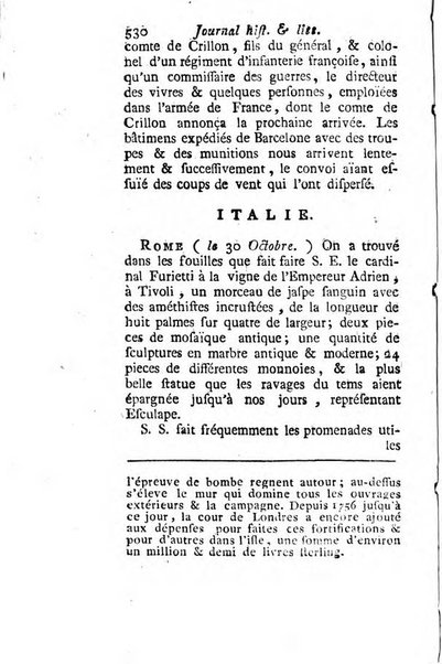 Journal historique et littéraire