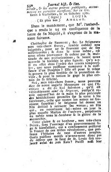 Journal historique et littéraire