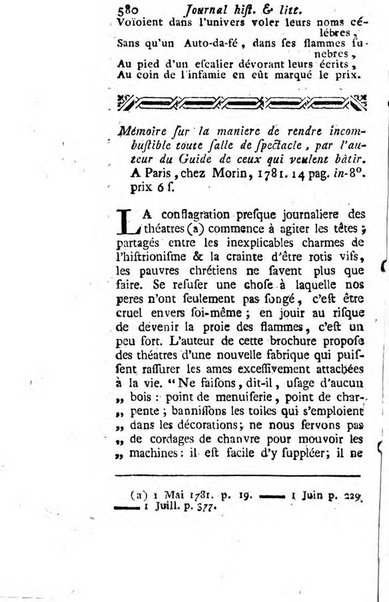 Journal historique et littéraire