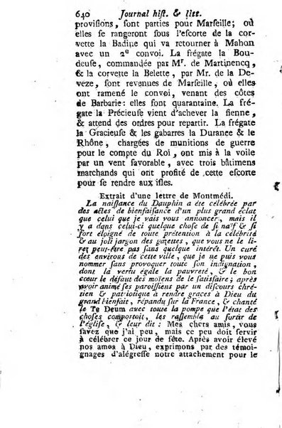 Journal historique et littéraire