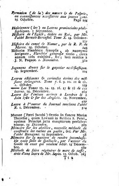 Journal historique et littéraire