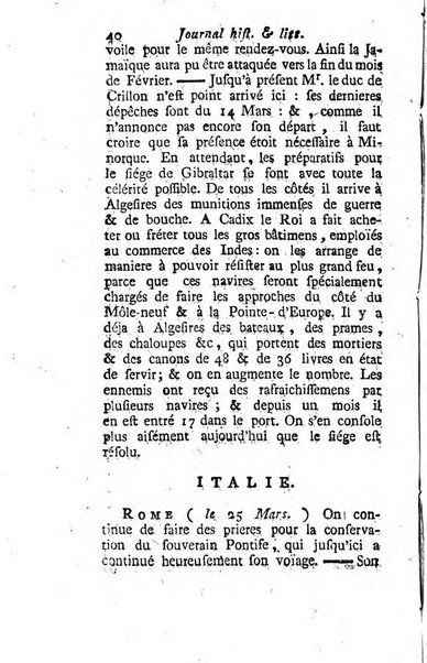 Journal historique et littéraire