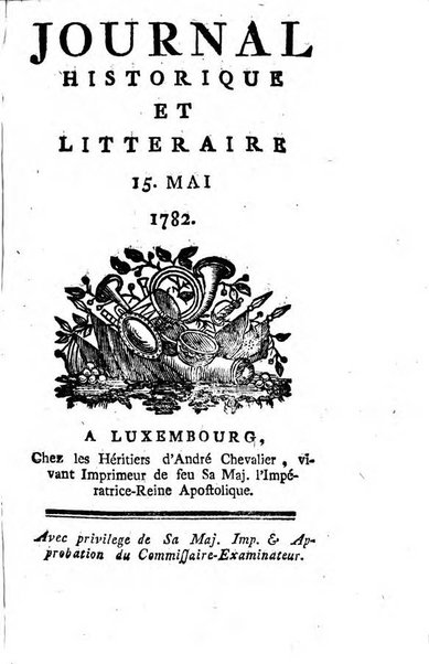 Journal historique et littéraire