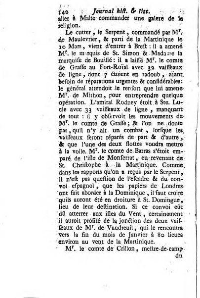 Journal historique et littéraire