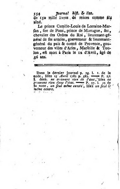 Journal historique et littéraire