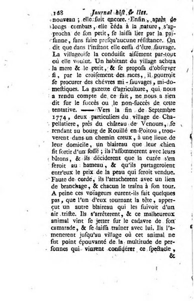 Journal historique et littéraire