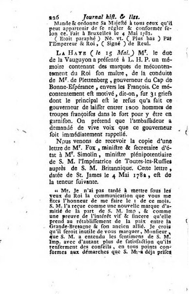 Journal historique et littéraire