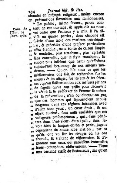 Journal historique et littéraire